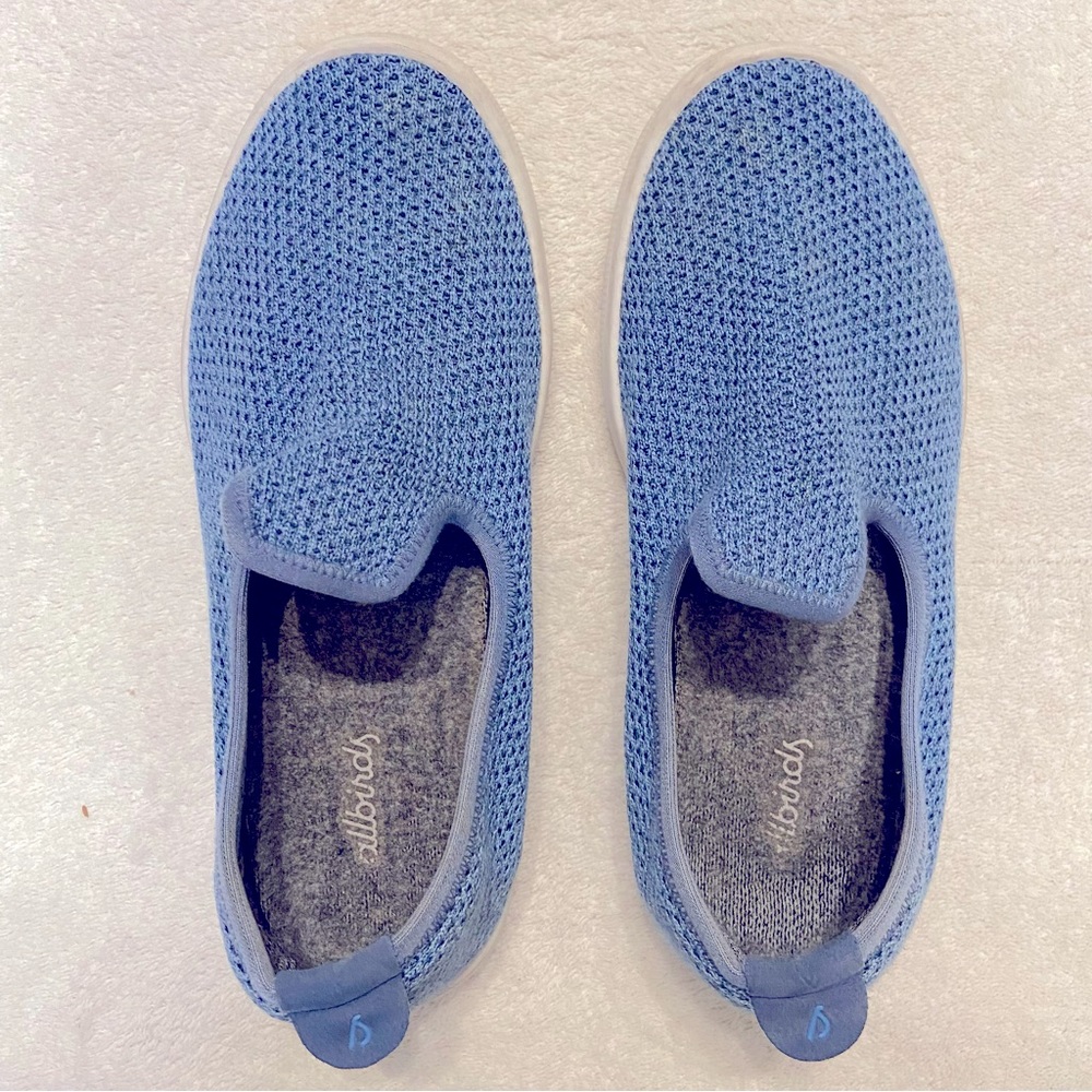 Light blue Allbirds Tree Loungers